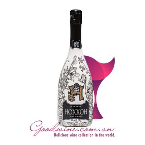 Rượu Champagne HOXXOH Blanc De Blancs giá tốt GoodWine vn