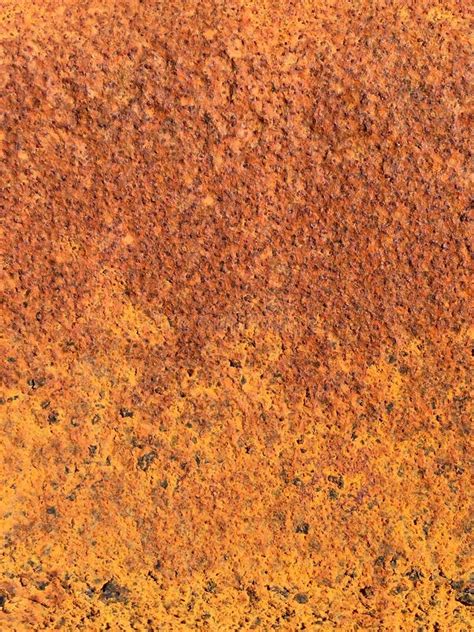 Orange Rusty Iron Background Stock Image Image Of Brown Color