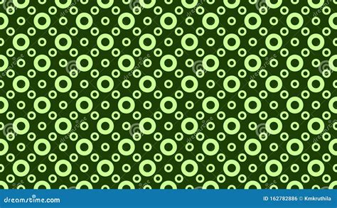 Dark Green Geometric Circle Background Pattern Vector Art Stock Vector ...