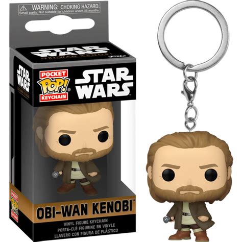 Porte clé Pocket Pop Keychain Star Wars Obi Wan Obi Wan Kenobi Funko