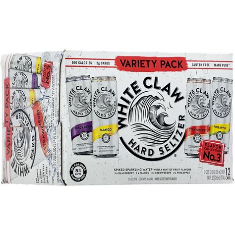 White Claw Hard Seltzer Variety Pack Flavor Collection No 3