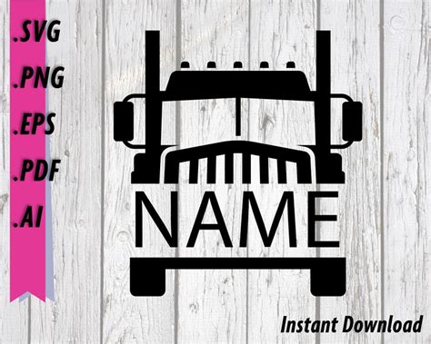 Free Semi Truck Svg Images 195 File Include Svg Png Eps Dxf