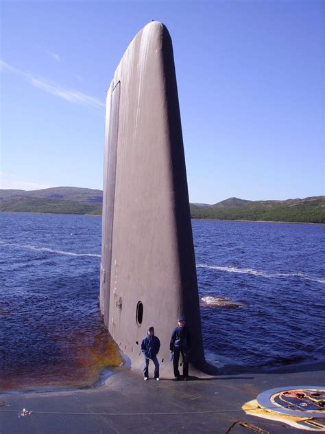 Typhoon Class Submarine Size Comparison