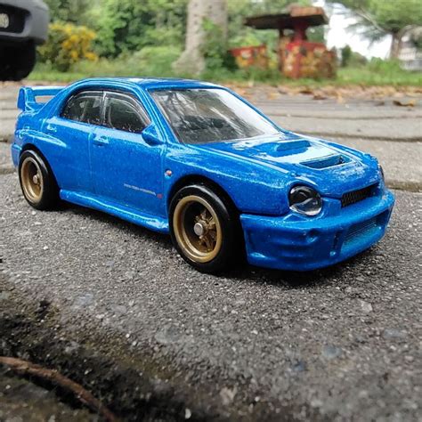 Hot Wheels Subaru Impreza WRX Cars And Donuts LOOSE Shopee Malaysia
