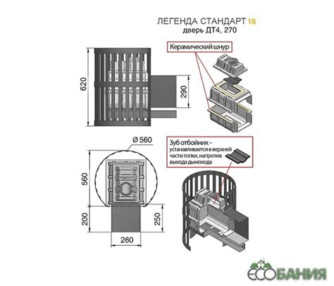 Купить Печь Везувий Легенда Стандарт 16 (ДТ-4) недорого, Заказать Печь ...