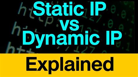 Static IP vs Dynamic IP Address Explained