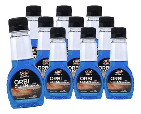 10 Limpa Para Brisa Detergente Desengordura Orbi Clean 100ml MercadoLivre