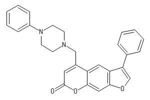 Phenyl Phenylpiperazinomethyl H Furo G Benzopyran One