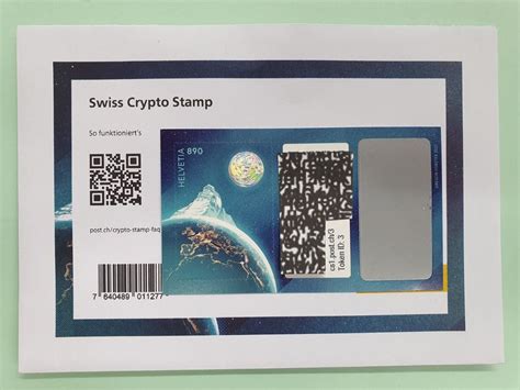 CRYPTO STAMP ID 3 Kaufen Auf Ricardo