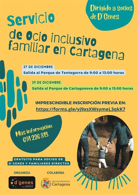 DGenes Oferta Un Servicio De Ocio Inclusivo Familiar En Cartagena Los