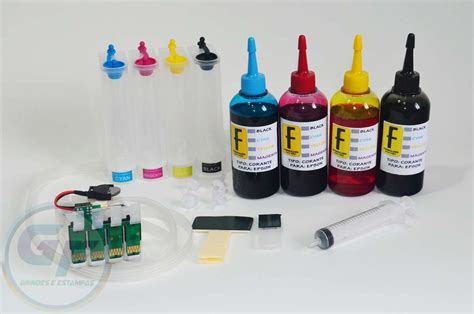 Bulk Ink Tx125 Tx123 T25 E Tx135 400ml De Tinta Brinde R 167