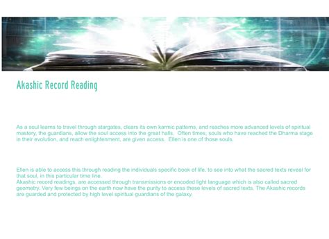 Akashic Record Reading