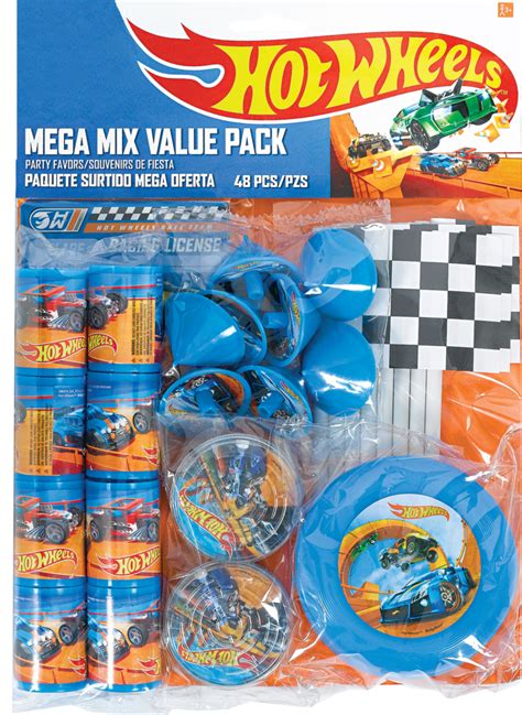 Hot Wheels Birthday Party Favour Pack, 48-pc, Ages 3+ | Party City