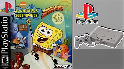 SpongeBob SquarePants - SuperSponge - Gameplay PS1 720P - YouTube