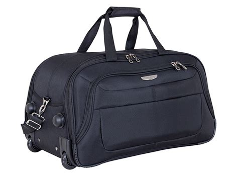 Ripley BOLSO SAXOLINE WHEELED DUFFEL M GINEBRA NEGRO