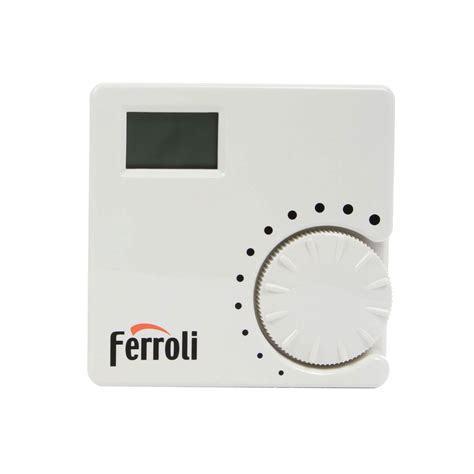 Termostat digital wireless Ferroli FER8 RF - eMAG.ro