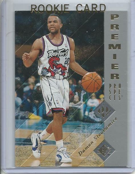 1995 96 Upper Deck SP Premier Damon Stoudamire Rookie Card RC 165 Mint