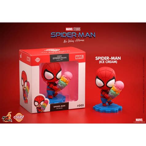 Figurine Spider Man No Way Home Cosbi Spider Man Ice Crea Hot Toys Marvel X MVL003 Chez