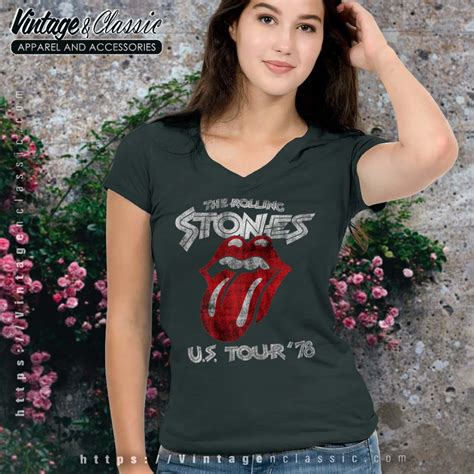 The Rolling Stones Us Tour 1978 Shirt Vintagenclassic Tee