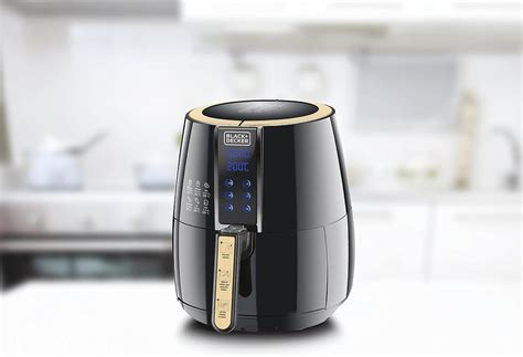 Black Decker Digital Air Fryer W L Kg Hot Air Convection Technology Temperature