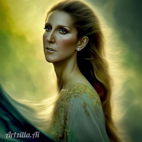 Artstation Celine Dion Art In Support Of Her Battle With Incurable