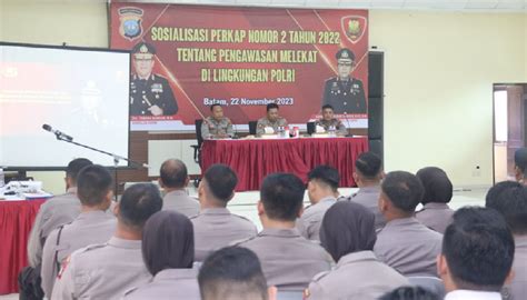 Polda Kepri Gelar Sosialisasi Perkap Nomor Tahun Rcmnews