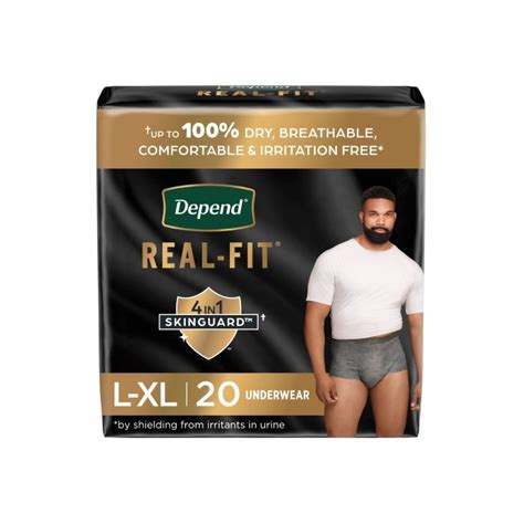 Depend Real Fit for Men | HDIS