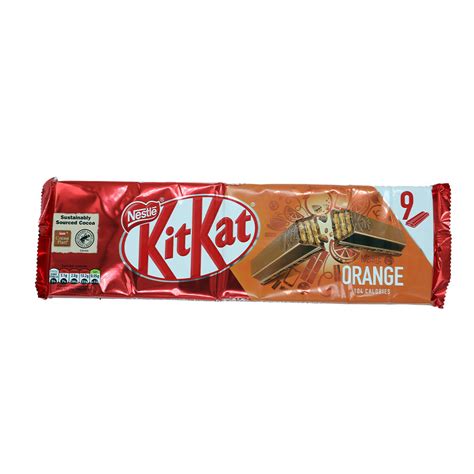 Nestl Kitkat Finger Orange Milk Chocolate G X Bar H A