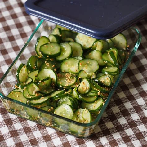 Simple Everyday Food Japanese Pickled Cucumber