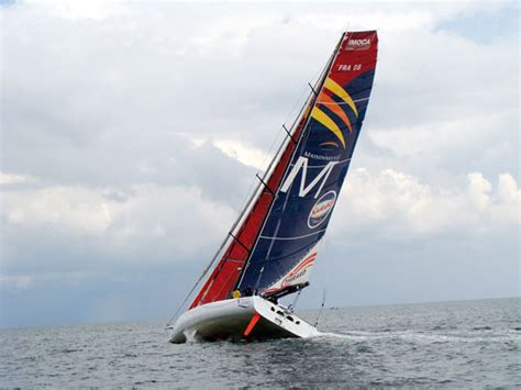 Monocoque Imoca Pieds Du Vend E Globe Galil O Avec Jean Baptiste