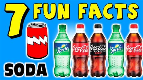 7 Fun Facts About Soda Facts For Kids Coke Pepsi Soda Jelly