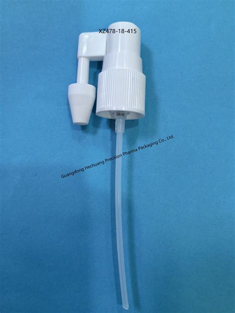 Plastic Nasal Pump Sprayer Mist Nose Spray For Medical Packaging