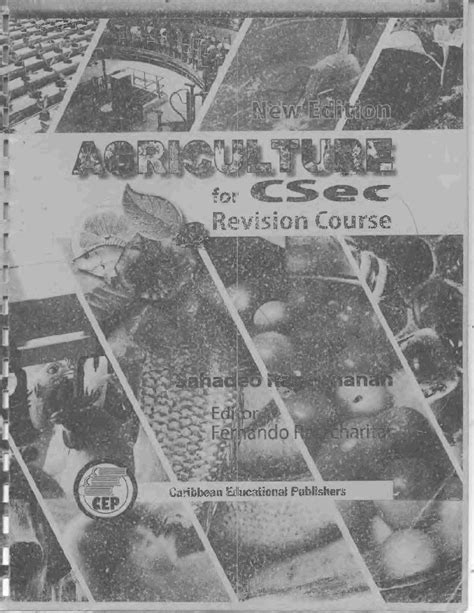 Agriculture For Csec Revision Guide Pdfcoffee