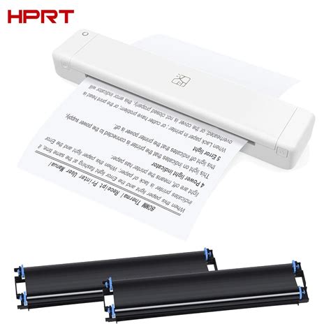 Hprt Mt800 A4 Portable Thermal Transfer Printer 300dpi Wirelessandusb Connect Mobile Computer For