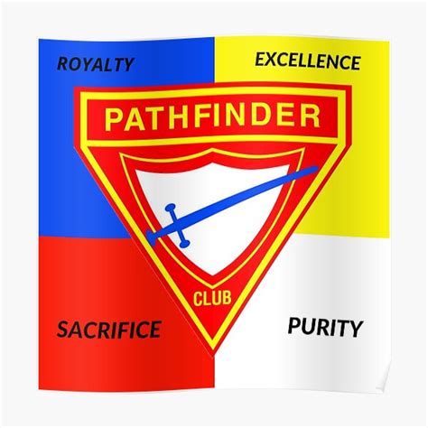 "Pathfinder Logo Seventh Day Adventist" Poster by Kei-Infinty | Redbubble