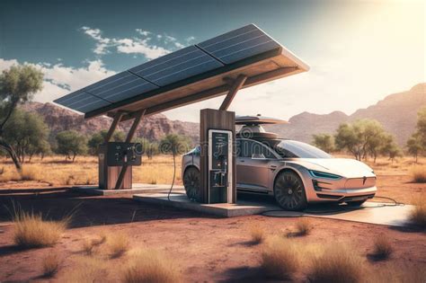 Electric Car Charging at Solar-powered Station with Off-grid ...