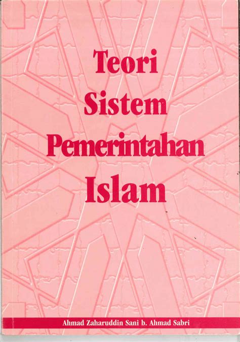 Pdf Teori Sistem Pemerintahan Islam