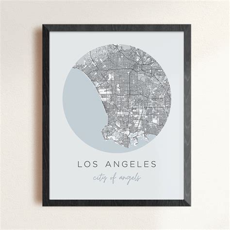 Los Angeles Street Map | Backstory Map Co.