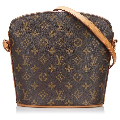 Louis Vuitton Brown Monogramm Drouot Braun Leinwand Ref Joli