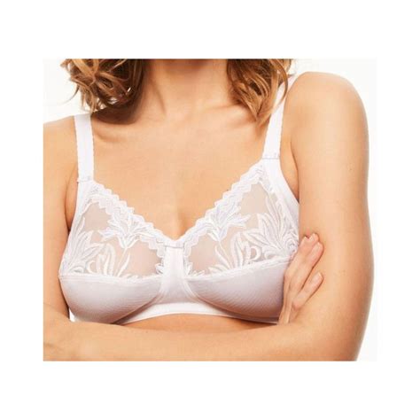 Soutien Gorge Sans Armatures CHANTELLE Amazone C21020 Blanc à petit prix