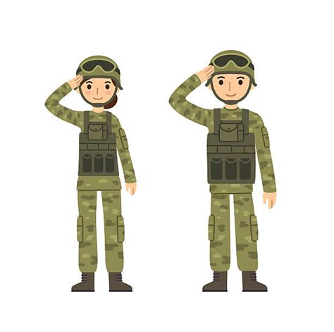 Royalty Free Army Soldier Clip Art Vector Images And Illustrations Istock