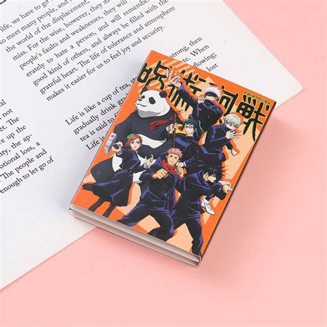 Paper Party Supplies Jujutsu Kaisen Memo Pads Stationery Paper Etna