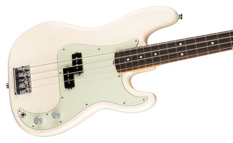 Fender American Pro Precision Bass® Rosewood Fingerboard Olympic White