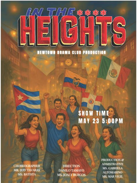 Newtown Drama Club Presents: In the Heights | Newtown High School