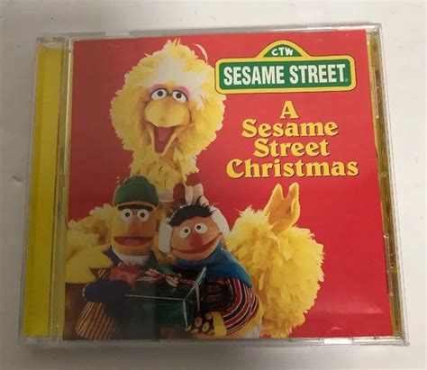 Sesame Street A Sesame Street Christmas Cd Sony Wonder 1995 Cds