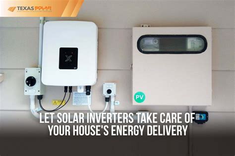 Solar Inverters Energy Delivery Texas Solar Group