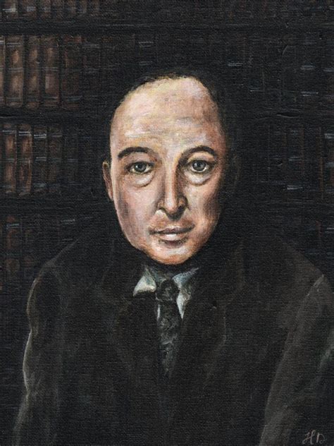 Portrait Of Cs Lewis Art Print • Sweet Sequels