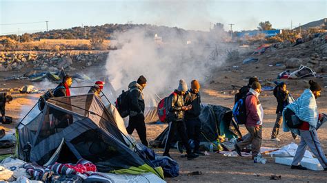 A California town saw a mass of migrants. Then something changed : NPR