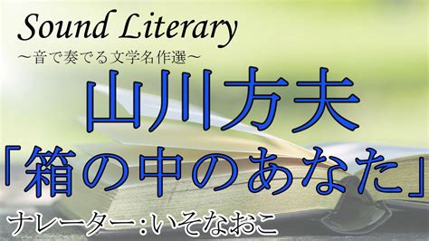 『箱の中のあなた』作：山川方夫 朗読：いそなおこ 作業用bgm 通勤 睡眠導入 おやすみ前 教養 本好き 青空文庫 読書 リラクゼーション Youtube