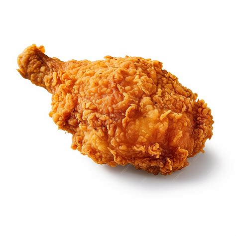 Premium AI Image | A chicken leg with a white background